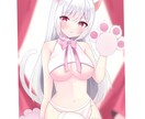 歌ってみた・サムネイルなどのイラスト作成します 萌え可愛いイラストを貴方だけに！ イメージ5