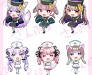 クリスマス量産SD ミニキャライラスト描きます 商業アニメグッズ、アイドルグループ担当経験あり！ イメージ3