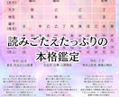 四柱推命✕風水｜あなたの運気や才能を総合鑑定します ボリューム満点！お好きな色味で作れる自分だけの鑑定書♫ イメージ1