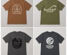 アウトドア・音楽系のTシャツをデザインします 横ノリ、サブカルチャー感のあるグラフィックを制作します イメージ3