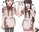 1枚絵のイラスト描きます ペア画、アイコンなどを描きます イメージ4