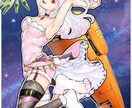 アイコン/動画用サムネイル等、一枚絵描きます オリジナルキャラクターやイメージを1枚絵に描き起こします！ イメージ5