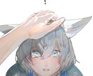 動物・人物画、アイコン・一枚絵イラスト描きます ＊＊動物から人間まで対応します＊＊ イメージ3