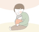 ベビー・キッズの日常をイラスト(3枚)に描きます ちょっとした仕草、かわいい表情・行動を記録に残せます イメージ1