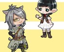 むにむにSDキャラ描きます あなたのキャラをむにっとデフォルメ！いろんな用途に使えます イメージ5