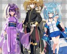 可愛い女の子の立ち絵制作します あなた用の可愛い女の子の立ち絵をなるべく早く制作致します♪ イメージ2
