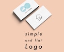 シンプルでフラットな印象のロゴ作ります 使いやすく・見やすく・頼みやすいロゴ。初回3案提案です。 イメージ1