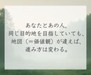心の地図を読み解いて、“変えられる”相性診断します 違うからこそ、わかり合える。価値観から紐解く相性のトリセツ。 イメージ5