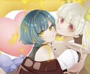 キャラクターメインのイラストや立ち絵製作します CoC用の立ち絵〜夢絵までなんでも承ります イメージ5