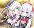 ご希望のデジタルイラスト描きます 萌え絵、可愛いorカッコイイイラストを！アイコン、商業利用可 イメージ2