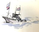 手書きイラスト全般に作製します 水彩画、水墨画、手書きイラスト イメージ5