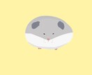 愛ハムちゃんの似顔絵をお描きします コロンと可愛いフォルム！愛ハムちゃんのゆるイラスト描きます イメージ3