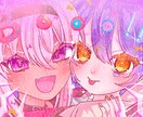 個人様用のイラスト描かせていただきます 料金安めに設定しております。観賞用やグッズ用等受け付けてます イメージ3