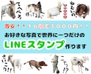 あなたの写真からラインスタンプを作成します ご家族やペットの写真をLINEスタンプにしませんか？ イメージ1