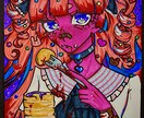 イラスト、アイコンも描きます デジタル、アナログどちらでも可能です。 イメージ3