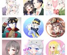 アニメ風アイコン描きます アニメっぽいオリジナルアイコンはいかが？ イメージ2
