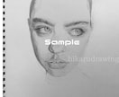 鉛筆画・似顔絵をスケッチスタイルで描きます SNSのアイコンとしても◎他との差別化になりますよ〜！ イメージ3