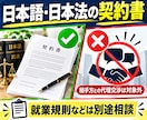 行政書士兼社労士が実務直結の契約書を作成します 作成実績数千件。1か月修正無制限。原案は通常3営業日 イメージ7