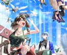 人外・ファンタジー/キャラクターイラスト描きます 期間限定3名まで‼️人外・ファンタジー系イラスト描きます‼️ イメージ4