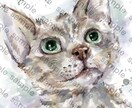 ペットの似顔絵｜写真からリアルに再現します 【丁寧仕上げ】メモリアル・ギフト、インテリア・アート イメージ3