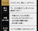 車屋向けTikTok台本を5本作成します 「SNSのネタ切れ解決！車の魅力を伝える台本を作成」 イメージ6