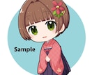 可愛いミニキャラ描きます SNSのアイコンなどに！2頭身～のSDキャラです イメージ2