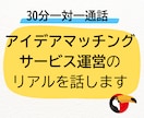 アイデアマッチングサービス運営のリアルを話します アイデア、企画、運用から、クローズまで全てやりました イメージ1