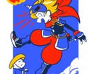 シンプルな可愛いイラスト描きます 挿絵やグッズなどに様々な用途で使えます イメージ3