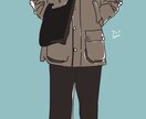 オシャレでかわいい絵描きます 貴方のスタイリングをオシャレな絵にしませんか！ イメージ6