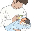 結婚式からインテリアまで使えるイラストを描きます みんなを幸せにするイラスト！おしゃれなイラストを作成します！ イメージ2