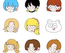 個性溢れる！似顔絵･アイコンイラストを作成致します カートゥーン調のポップなテイストで描かせて頂きます◎ イメージ3