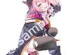 サムネ・アイコン・ヘッダー等のイラスト描きます キャラクターに合わせてオーダーメイドでお花盛りできます！ イメージ9