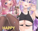 youtube利用可！かわいい女の子制作します ヘッダー・表紙・立ち絵・MVイラストなど何でもお仕立て イメージ8