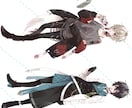 アイコンから立ち絵、1枚絵描きます 【等身絵柄①】SNSアイコンやTRPG用立ち絵などに！ イメージ9