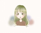 アイコンを可愛くお描きします ブログ・SNSなどのアイコンに最適です イメージ1