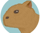 あなたの大好きな動物のイラスト描きます アイコンに！大切なペットなどの動物のイラストを描きます イメージ7