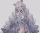 小説表紙・グッズ・ジャケット用イラスト制作します 幻想的×病みかわテイストの本格イラスト制作 イメージ5