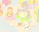 手描き風ゆるふわイラスト描きます あなた用、大切な人用にイラストをプレゼントしてみませんか？ イメージ3