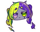フェイスアップキャラ描きます 多様な絵柄のお顔書かせてくださち！ イメージ7