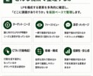 LPのお問い合わせが来ない原因を診断します 現役WEBマーケターがLPの課題候補を整理します イメージ2