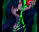 ハロウィンイラスト受付ます 色香の漂うダークなハロウィンしませんか イメージ4