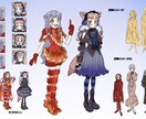 用途考慮で詳細にキャラクターをデザインします 用途に沿ったキャラクターデザイン承ります！ イメージ3