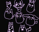 イラスト、アイコンを描きます SNS用のアイコンを描いたりします。 イメージ3