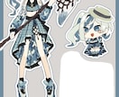 VTuberさんの立ち絵など描きます あなたのご依頼で実績作らせてください!!! イメージ1