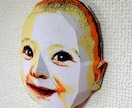 飛び出す似顔絵！３Dライフマスクを作成いたします 通常の似顔絵では満足できない方へ！最短即日お渡し致します！ イメージ1