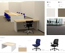 オフィスのデザイン＆３D内観パース作成します オフィスのリニューアルや移転など！オフィスのデザインします！ イメージ3