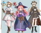 trpg用の立ち絵を制作致します trpgやゲーム用等のオリキャラが必要な方に。 イメージ5