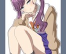 女の子キャラのアイコン、ヘッダー承ります アニメ調のイラスト、アニメキャラのアイコンやヘッダー等 イメージ3