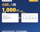 お試し：パワポ1枚を動く資料に整えます 1枚1,000円で、動くスライド・PDF・パワポを体験 イメージ1