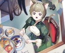 商用OK　一枚絵/立ち絵イラストお描きします 立ち絵やサムネなど　用途に合わせて対応いたします！ イメージ2